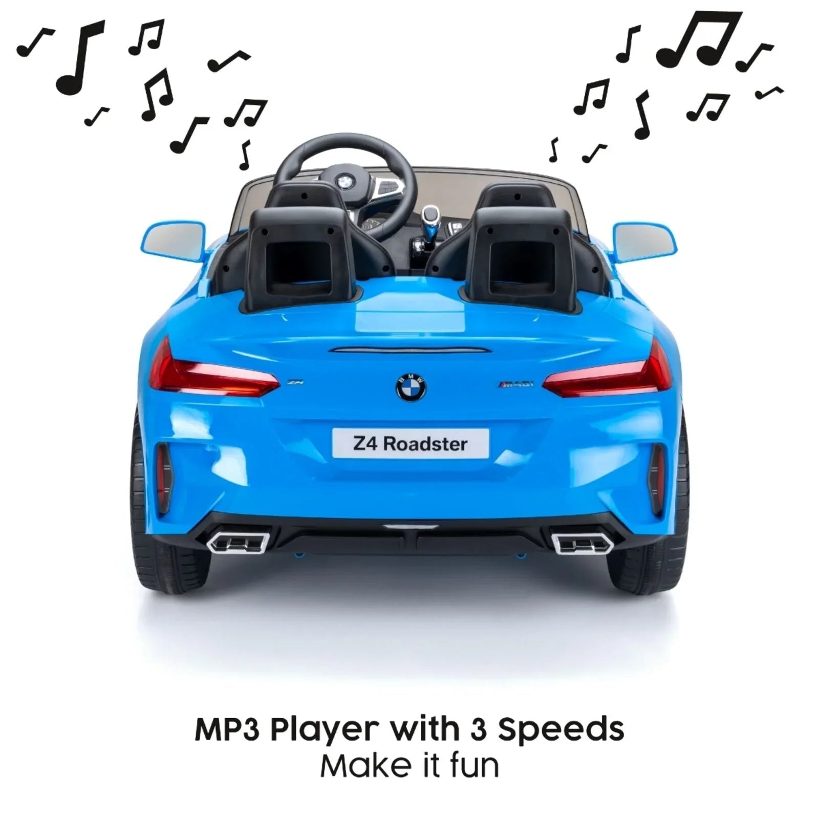 Xootz BMW Z4 12v Electric Ride - On Blue - Blue - mezetto ebebek ebebek