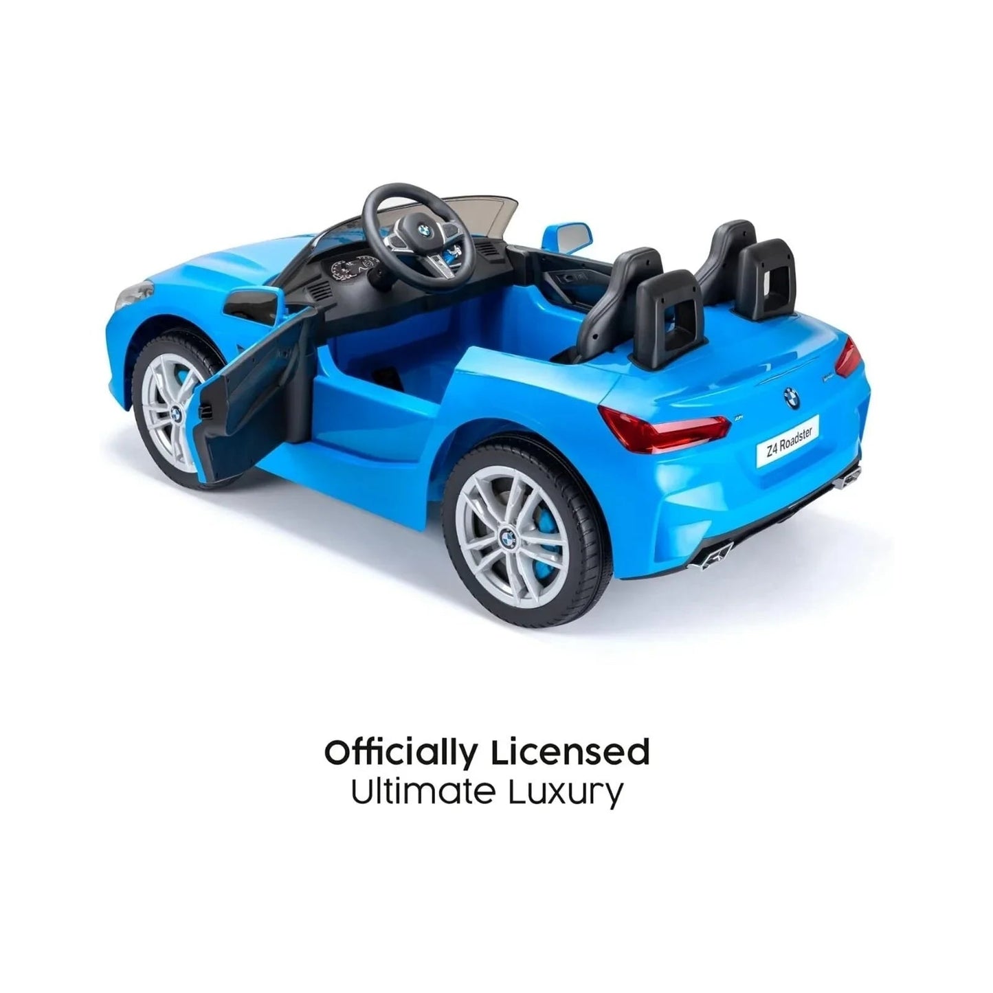 Xootz BMW Z4 12V Electric Ride On with Lithium Battery - Blue - mezetto ebebek ebebek