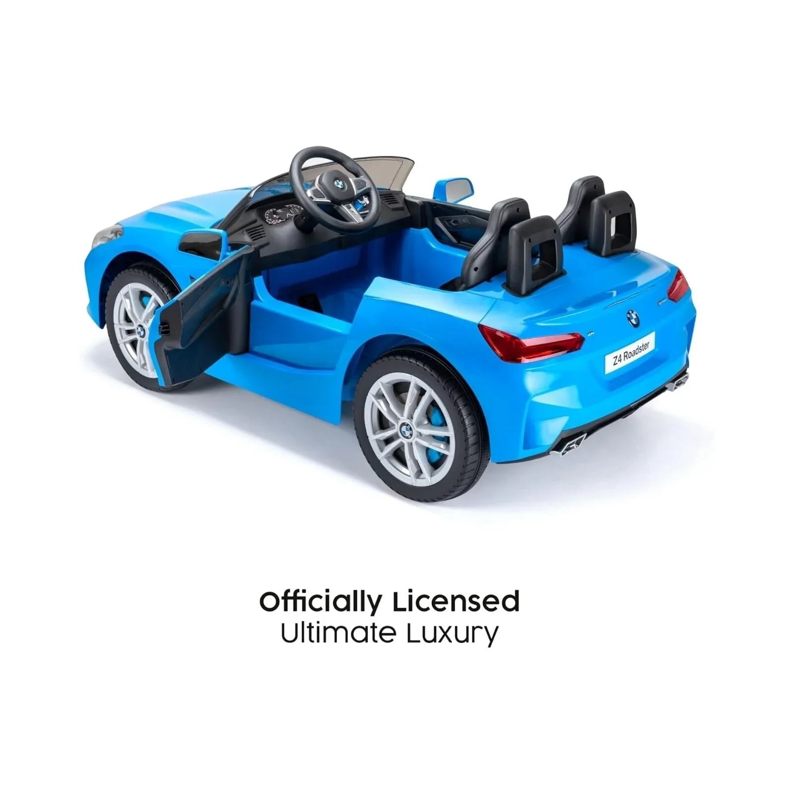 Xootz BMW Z4 12V Electric Ride On with Lithium Battery - Blue - mezetto ebebek ebebek