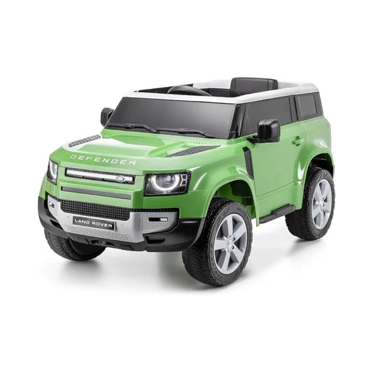Xootz Land Rover Defender 12V Electric Ride On with Lithium Battery - Green - mezetto ebebek ebebek