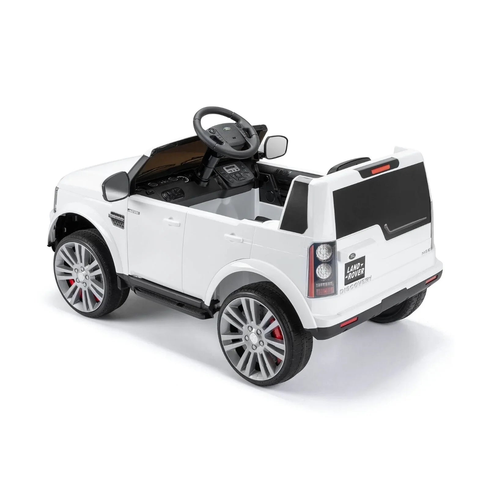 Xootz Land Rover Discovery 12v Ride On - White - mezetto ebebek ebebek