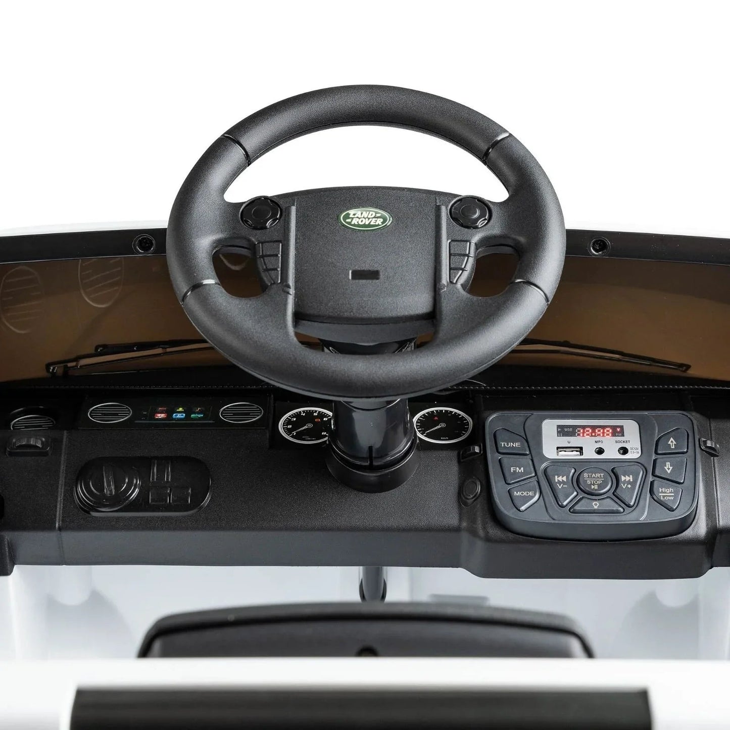 Xootz Land Rover Discovery 12v Ride On - White - mezetto ebebek ebebek