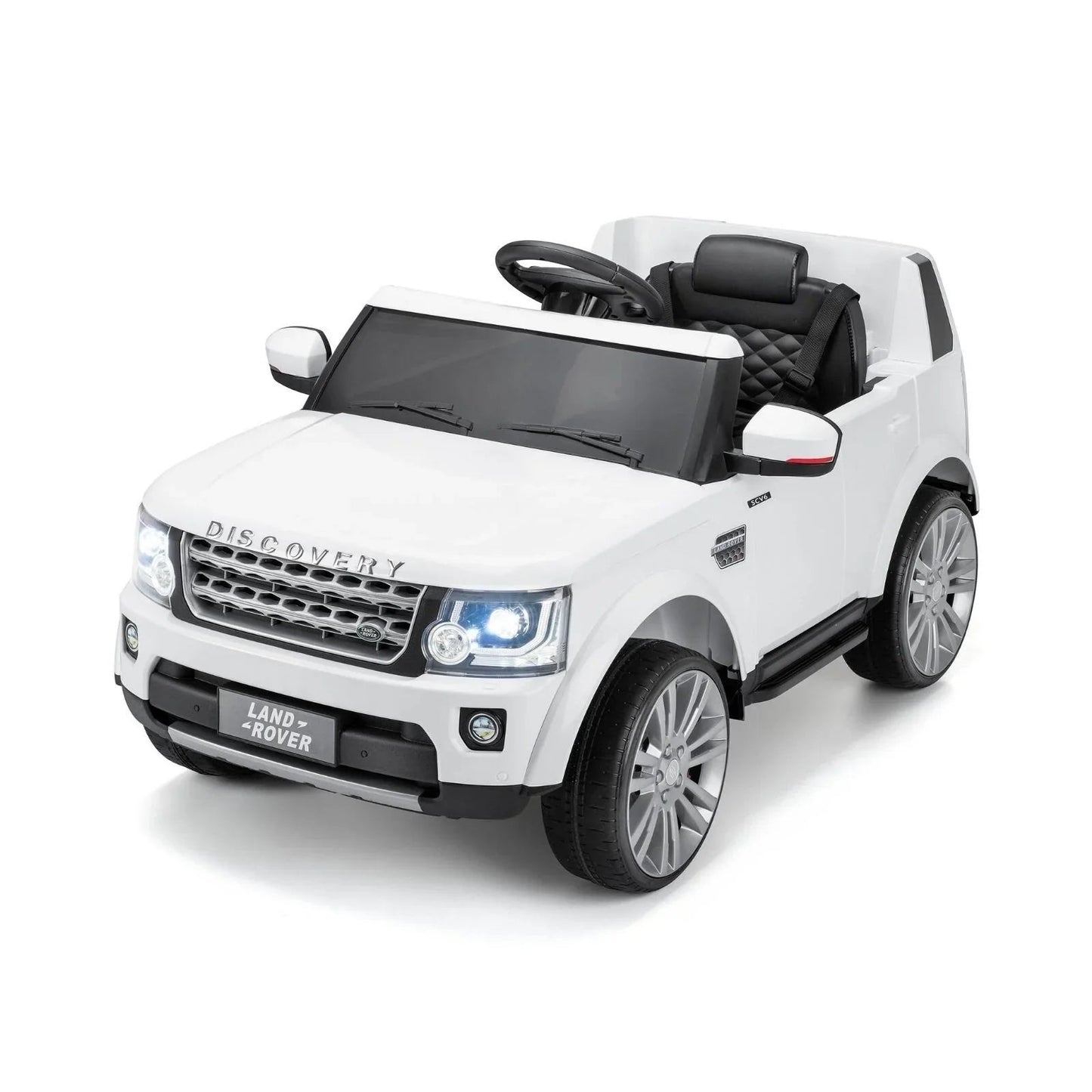 Xootz Land Rover Discovery 12v Ride On - White - mezetto ebebek ebebek