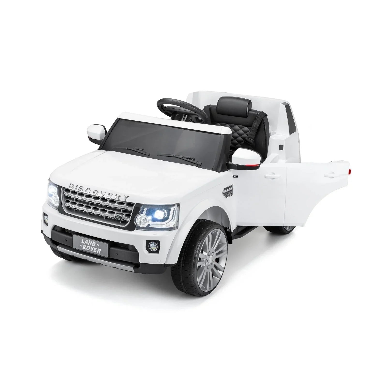 Xootz Land Rover Discovery 12v Ride On - White - mezetto ebebek ebebek