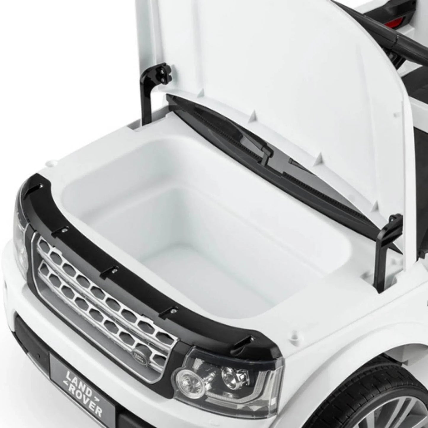 Xootz Landrover Discovery 12V Ride On Lithium - White - mezetto ebebek ebebek