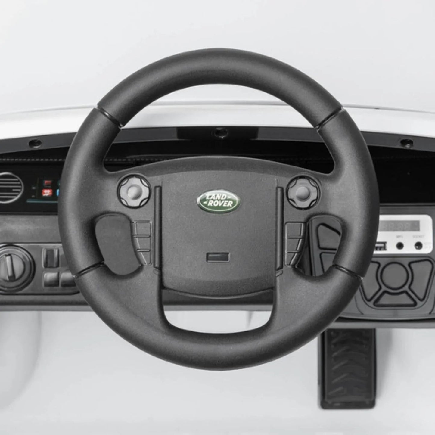 Xootz Landrover Discovery 12V Ride On Lithium - White - mezetto ebebek ebebek