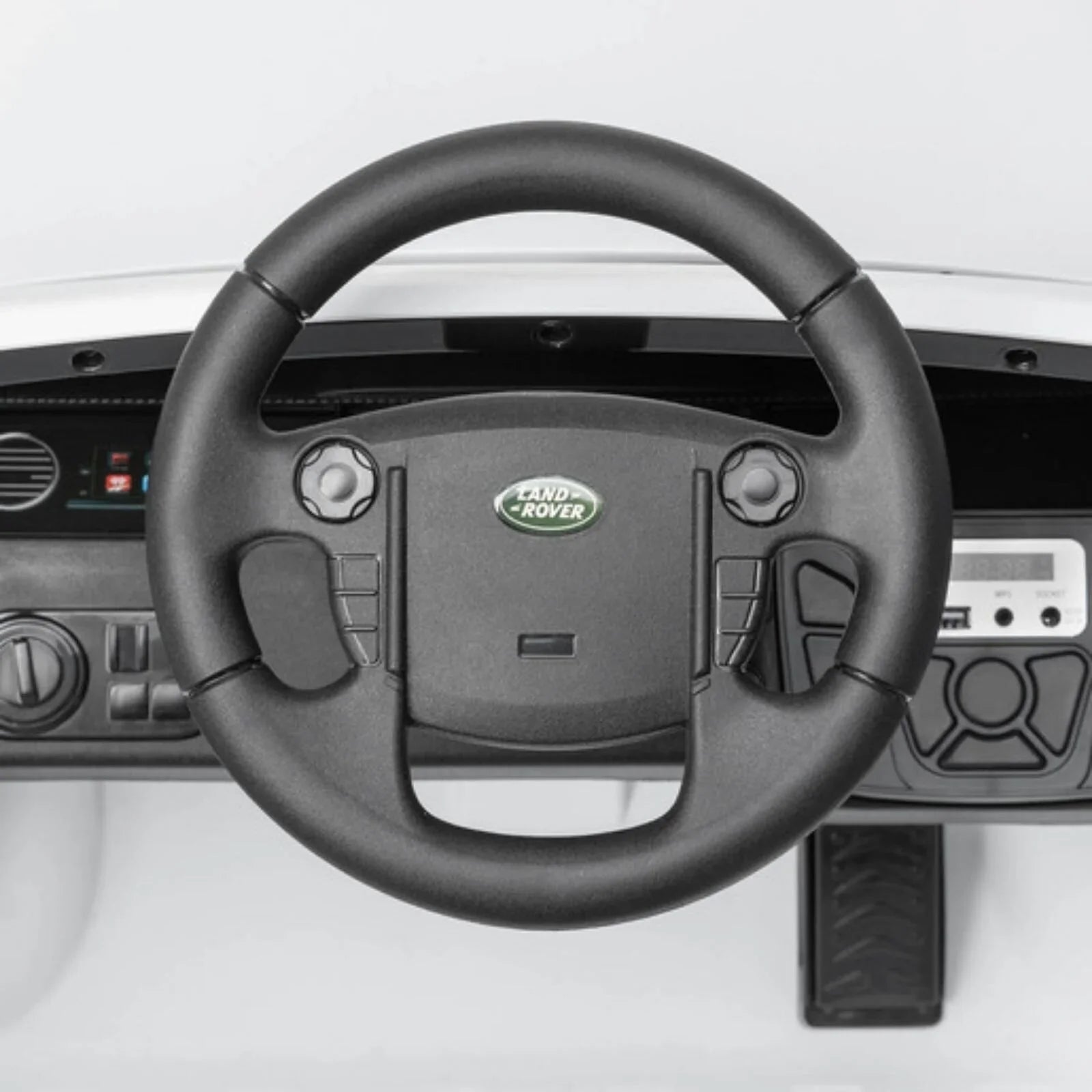 Xootz Landrover Discovery 12V Ride On Lithium - White - mezetto ebebek ebebek