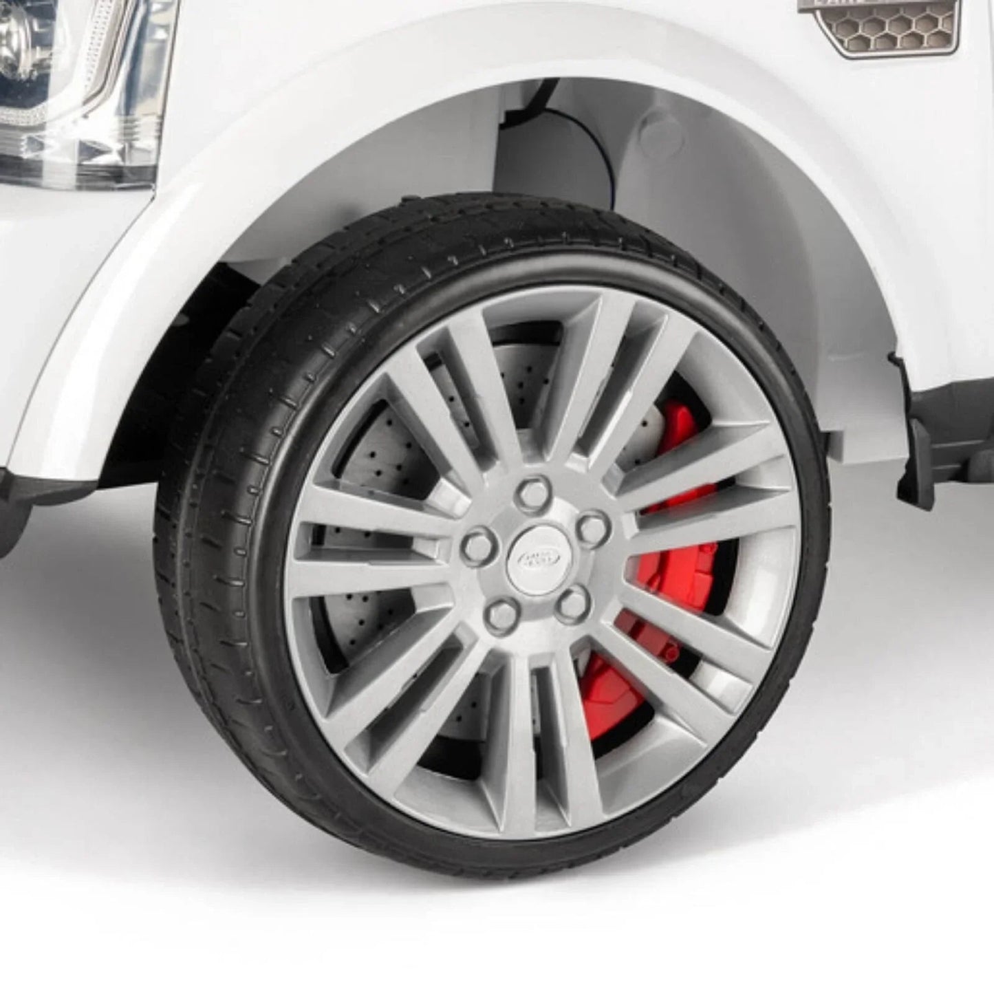 Xootz Landrover Discovery 12V Ride On Lithium - White - mezetto ebebek ebebek