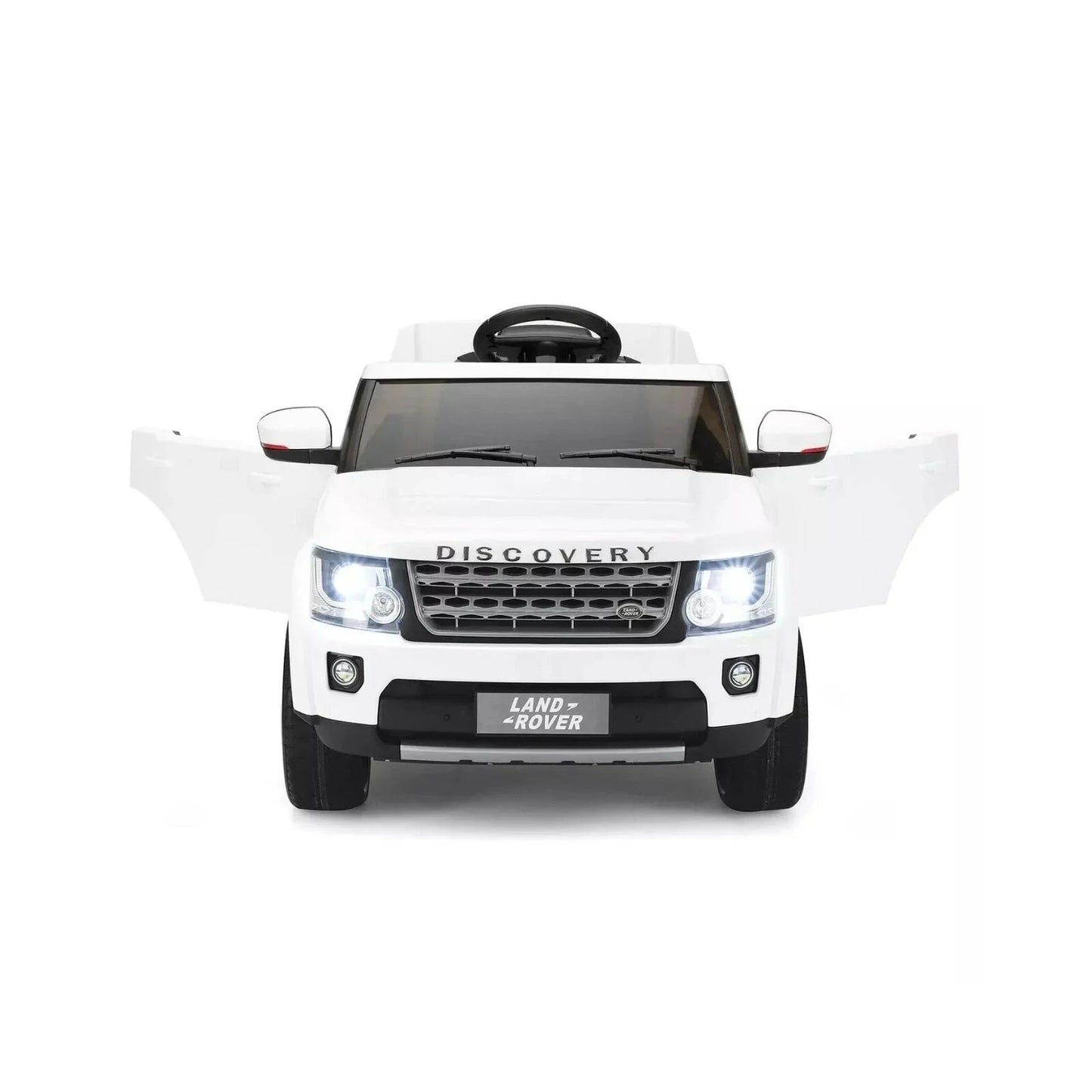 Xootz Landrover Discovery 12V Ride On Lithium - White - mezetto ebebek ebebek