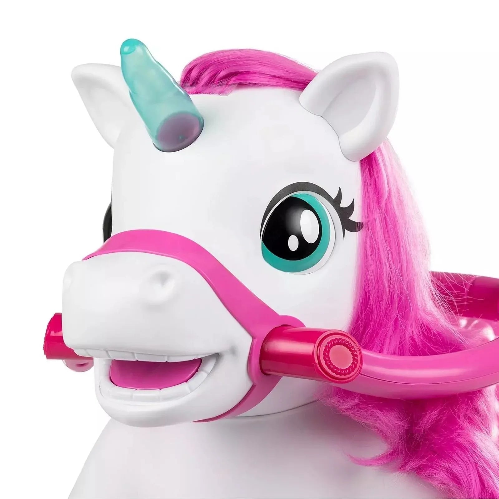 Xootz Magical Unicorn 6V Electric Ride On - White - mezetto ebebek ebebek