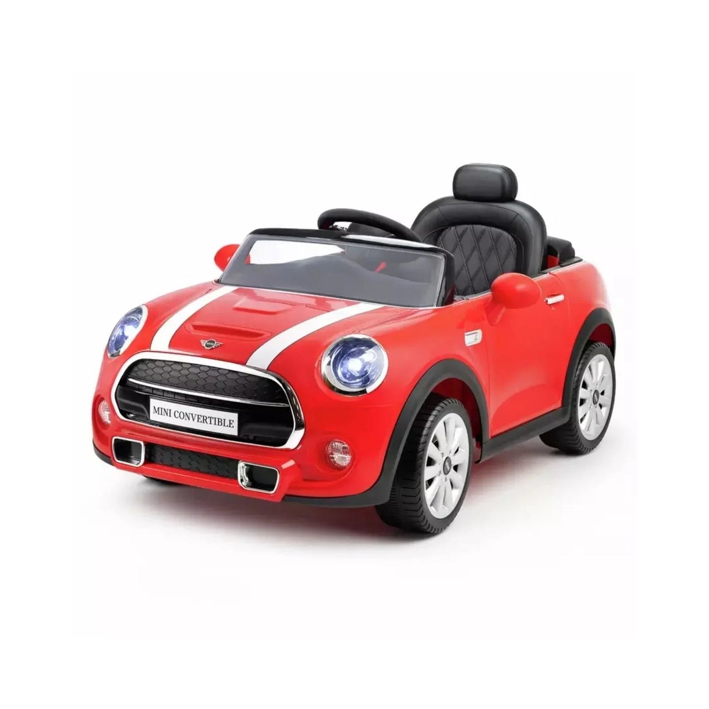 Xootz Mini Cooper Convertible 12V Electric Ride On - Red - mezetto ebebek ebebek