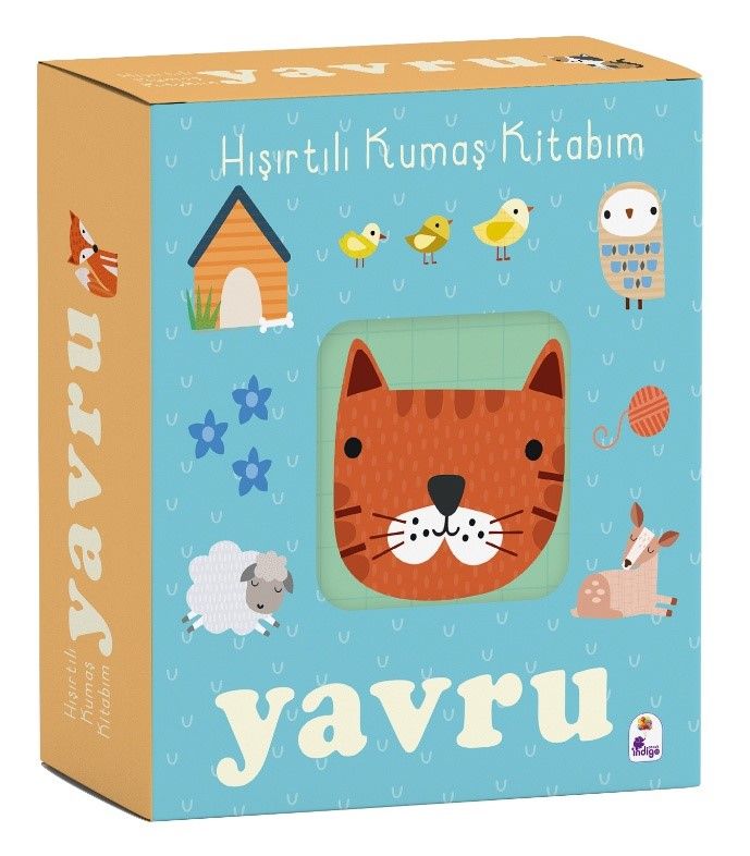 Yavru - Hışırtılı Kumaş Kitabım - İndigo Çocuk Kitap