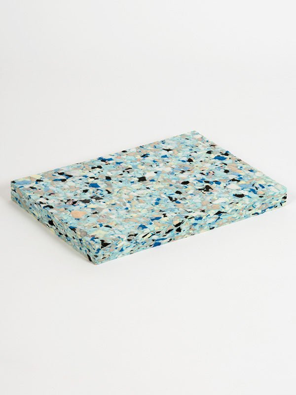 Yoga Studio 1 Inch Chip Foam Half Yoga Block (30 x 20 x 2.5cm) - mezetto Shopify Collective Yoga Studio Store