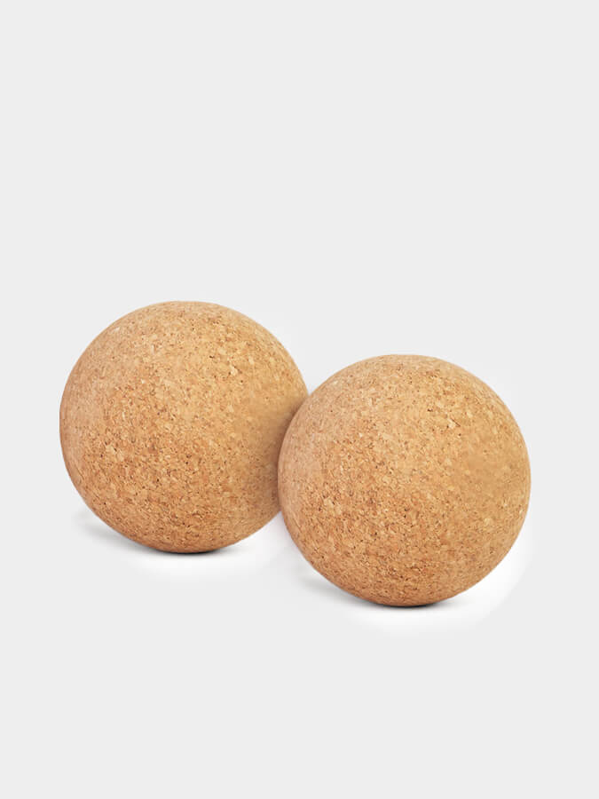 Yoga Studio Cork Unbranded Massage Ball Set of 3 - 2 x 4cm, 2cm - mezetto Shopify Collective Yoga Studio Store