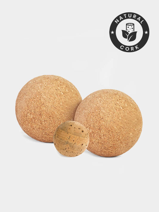 Yoga Studio Cork Unbranded Massage Ball Set of 3 - 2 x 4cm, 2cm - mezetto Shopify Collective Yoga Studio Store