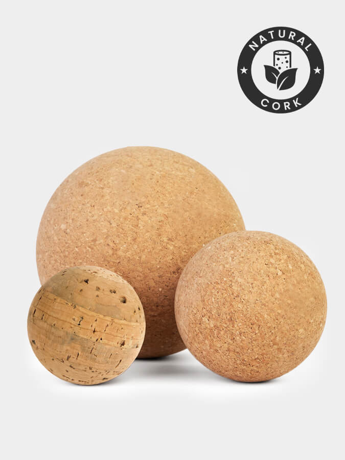 Yoga Studio Cork Unbranded Massage Ball Set of 3 - 2cm, 4cm, 6cm - mezetto Shopify Collective Yoga Studio Store