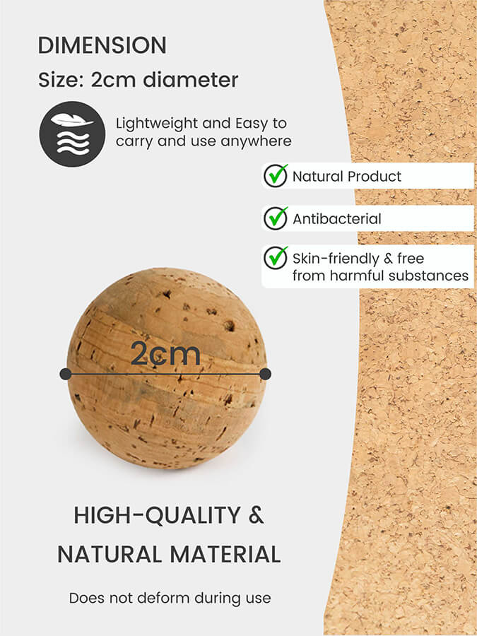 Yoga Studio Cork Unbranded Massage Balls - Four Pack - mezetto Shopify Collective Yoga Studio Store