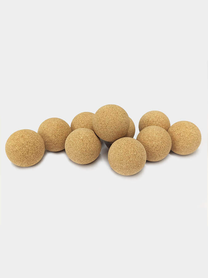 Yoga Studio Cork Unbranded Massage Balls - Ten Pack - mezetto Shopify Collective Yoga Studio Store