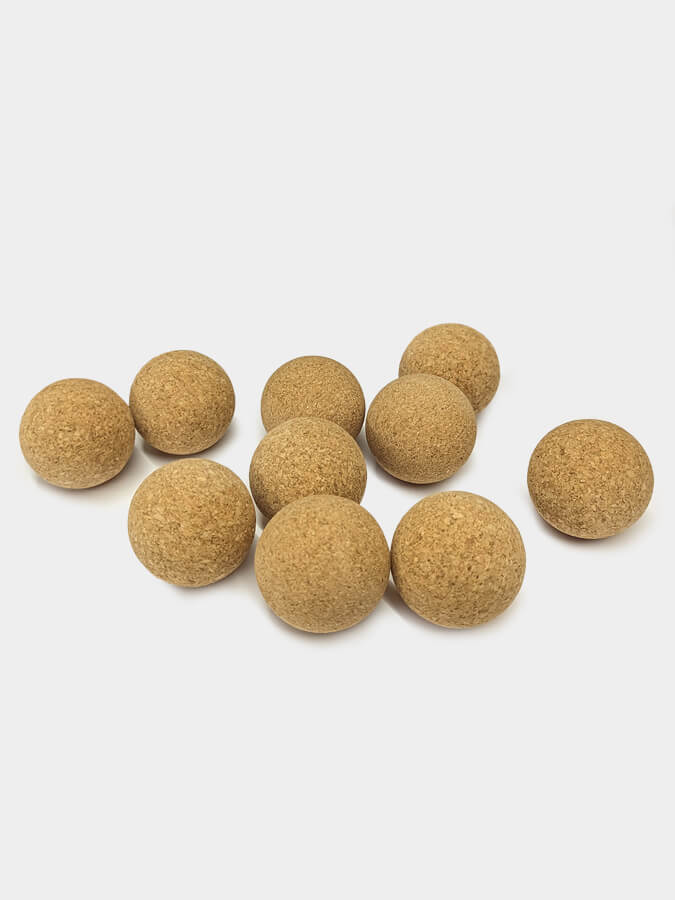Yoga Studio Cork Unbranded Massage Balls - Ten Pack - mezetto Shopify Collective Yoga Studio Store