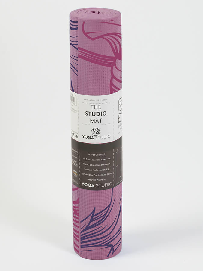 Yoga Studio Designed Sticky Yoga Mat 6mm - mezetto Shopify Collective Yoga Studio Store