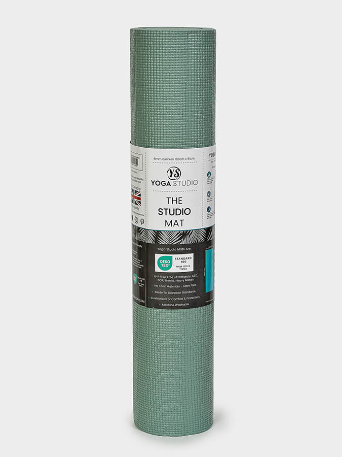 Yoga Studio Designed Sticky Yoga Mat 6mm - mezetto Shopify Collective Yoga Studio Store
