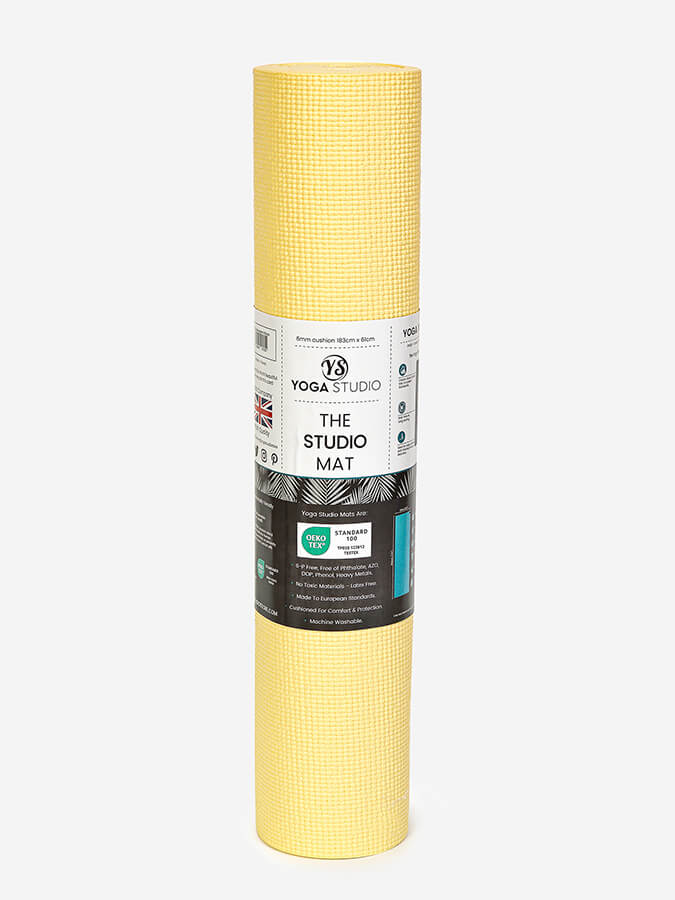Yoga Studio Designed Sticky Yoga Mat 6mm - mezetto Shopify Collective Yoga Studio Store