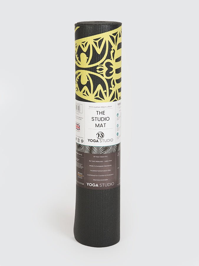 Yoga Studio Designed Sticky Yoga Mat 6mm - mezetto Shopify Collective Yoga Studio Store