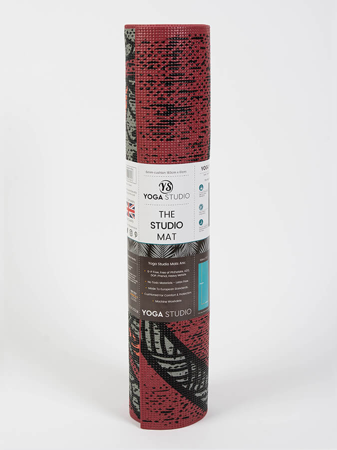 Yoga Studio Designed Sticky Yoga Mat 6mm - mezetto Shopify Collective Yoga Studio Store