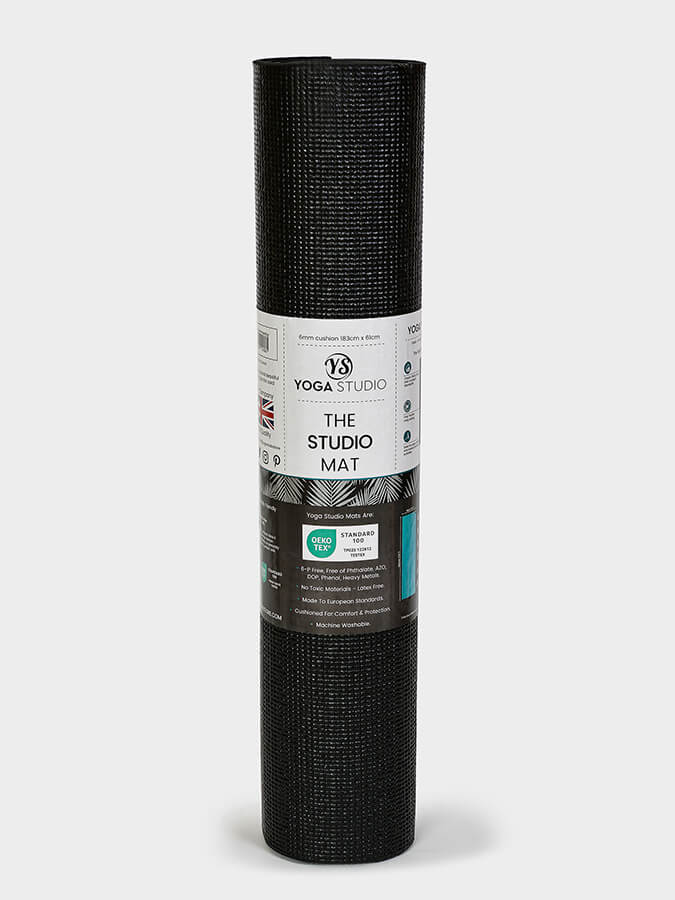Yoga Studio Designed Sticky Yoga Mat 6mm - mezetto Shopify Collective Yoga Studio Store