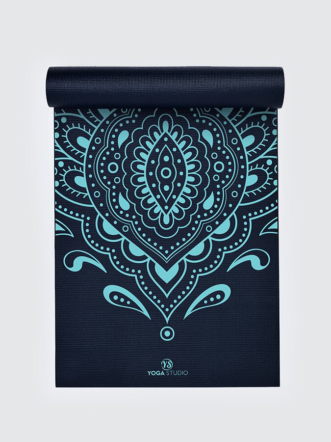 Yoga Studio Designed Sticky Yoga Mat 6mm - mezetto Shopify Collective Yoga Studio Store