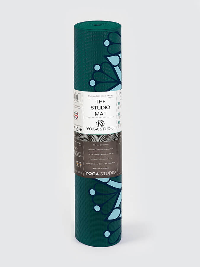 Yoga Studio Designed Sticky Yoga Mat 6mm - mezetto Shopify Collective Yoga Studio Store