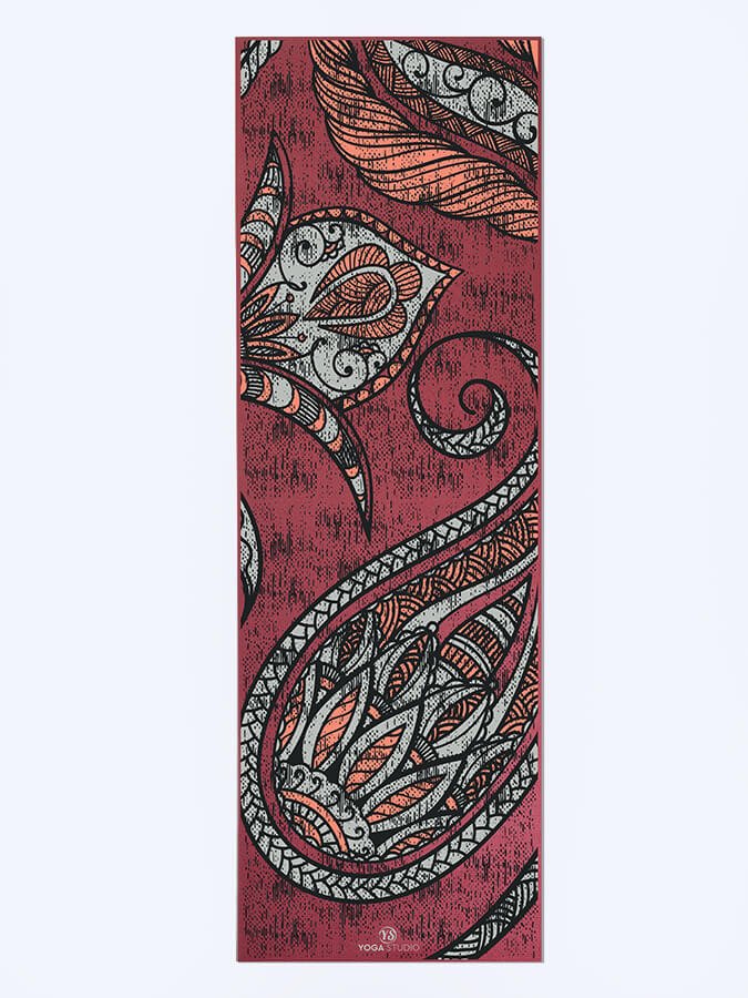 Yoga Studio Designed Sticky Yoga Mat 6mm - mezetto Shopify Collective Yoga Studio Store