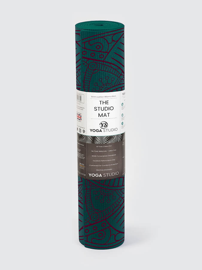 Yoga Studio Designed Sticky Yoga Mat 6mm - mezetto Shopify Collective Yoga Studio Store