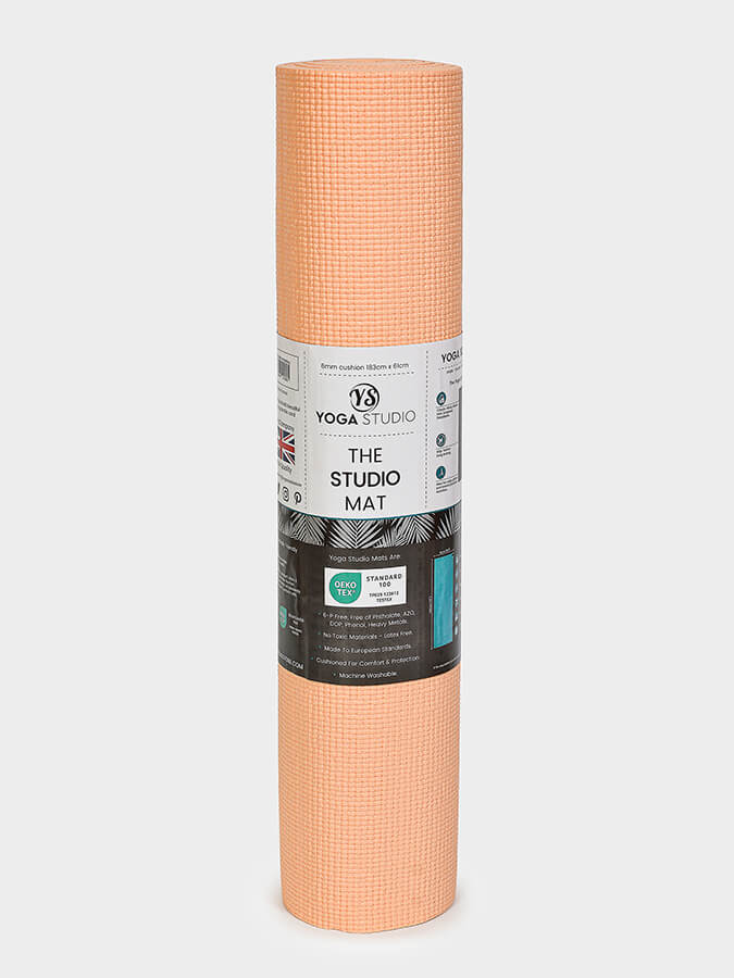 Yoga Studio Designed Sticky Yoga Mat 6mm - mezetto Shopify Collective Yoga Studio Store