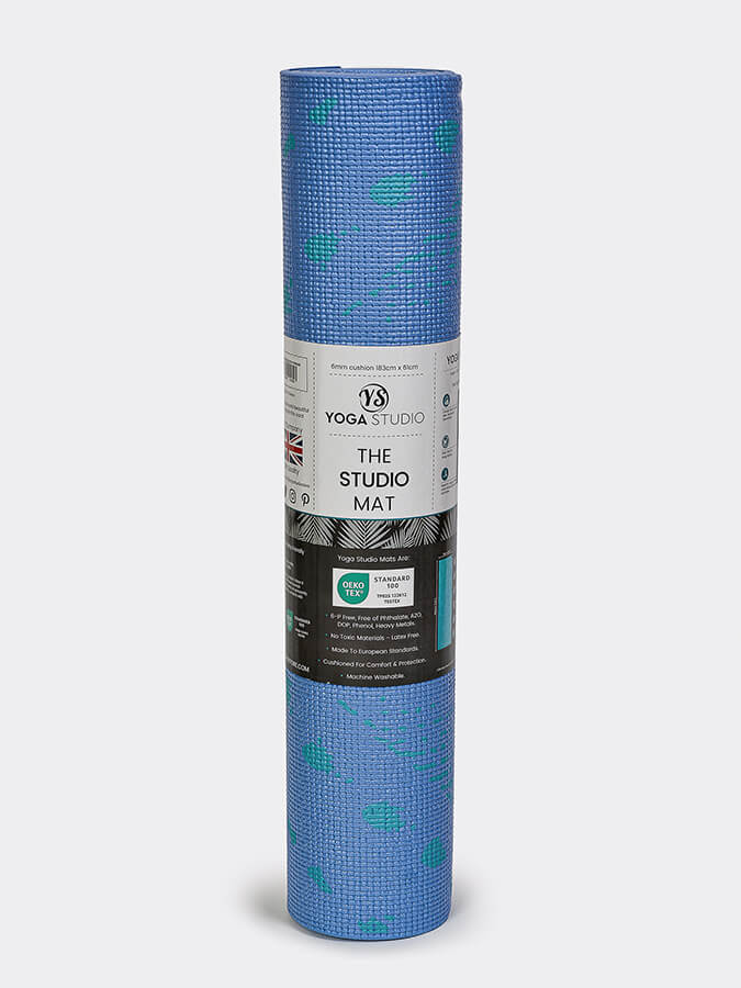 Yoga Studio Designed Sticky Yoga Mat 6mm - mezetto Shopify Collective Yoga Studio Store