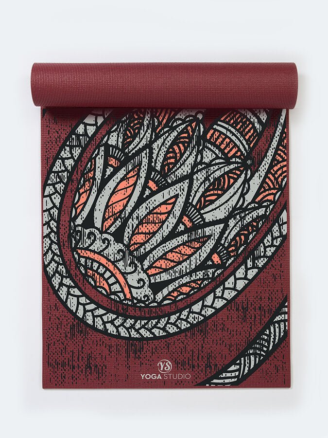 Yoga Studio Designed Sticky Yoga Mat 6mm - mezetto Shopify Collective Yoga Studio Store