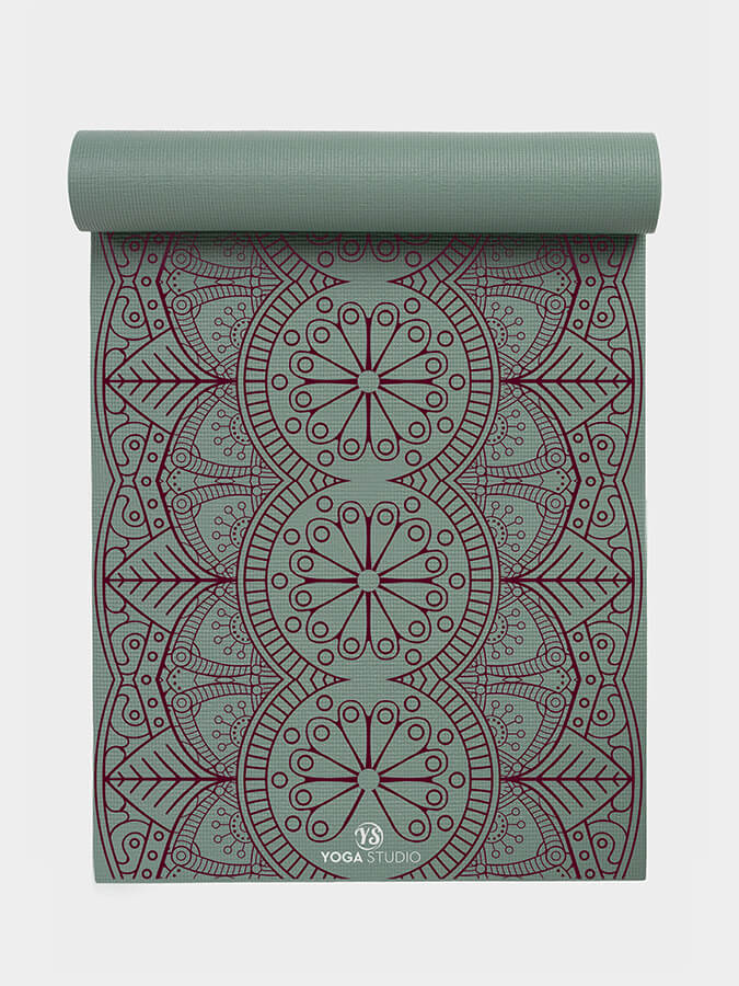 Yoga Studio Designed Sticky Yoga Mat 6mm - mezetto Shopify Collective Yoga Studio Store