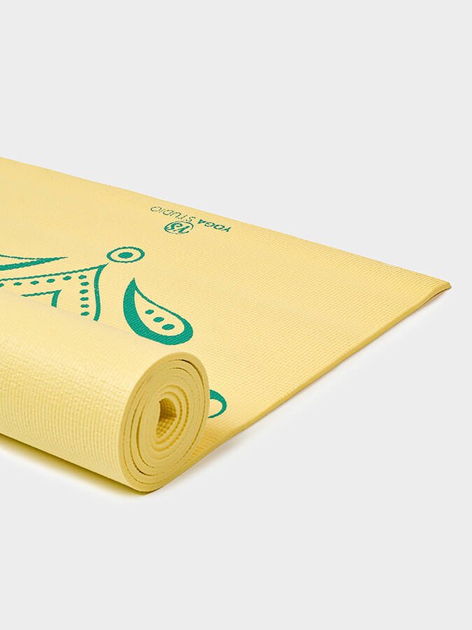 Yoga Studio Designed Sticky Yoga Mat 6mm - mezetto Shopify Collective Yoga Studio Store