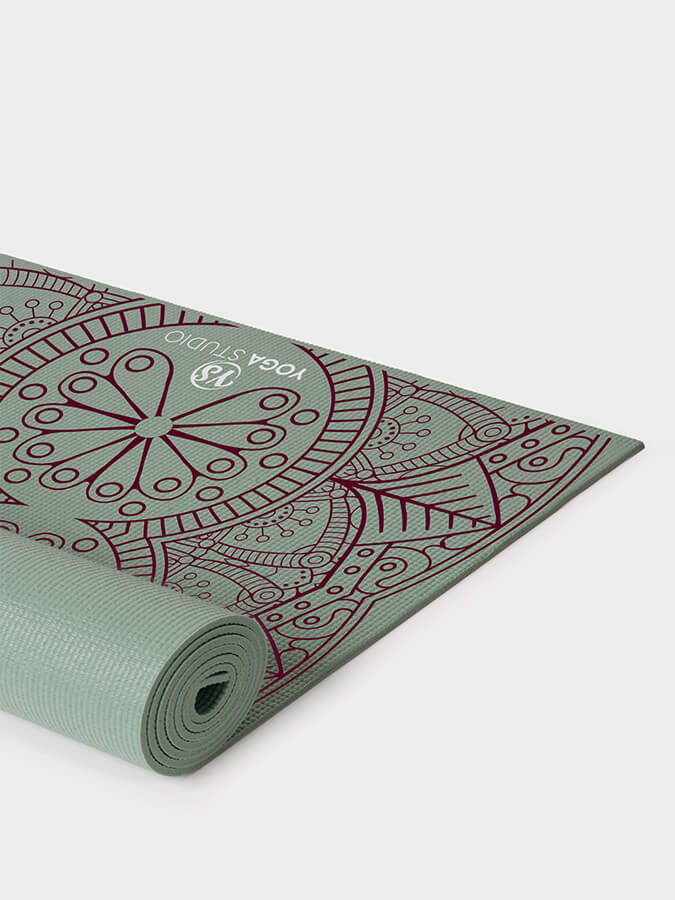 Yoga Studio Designed Sticky Yoga Mat 6mm - mezetto Shopify Collective Yoga Studio Store