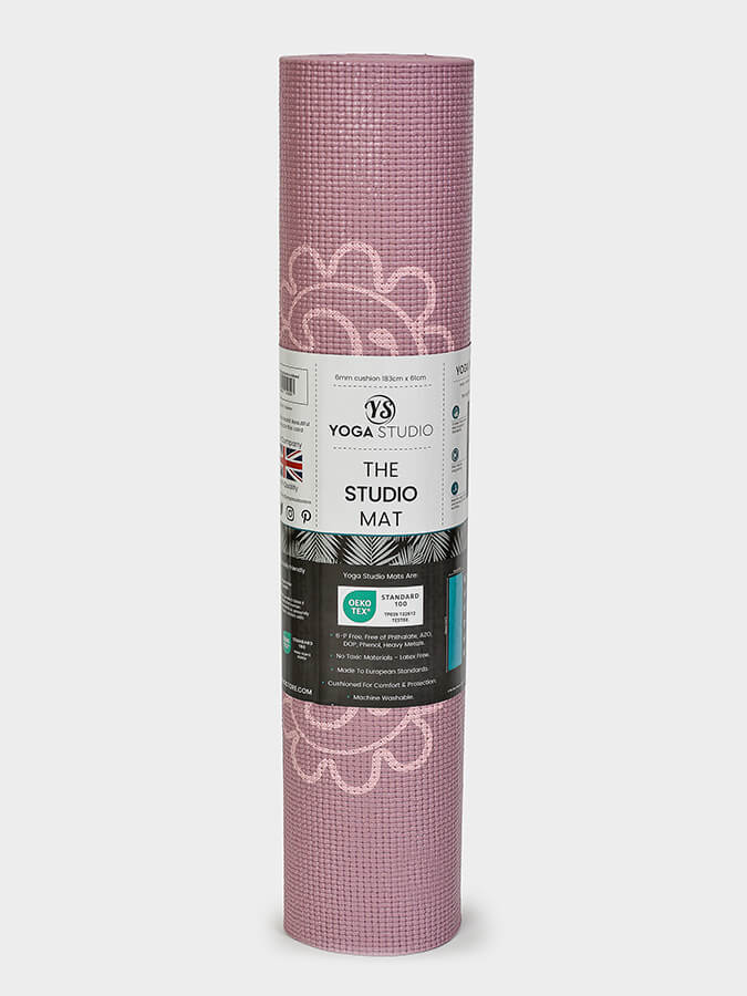 Yoga Studio Designed Sticky Yoga Mat 6mm - mezetto Shopify Collective Yoga Studio Store