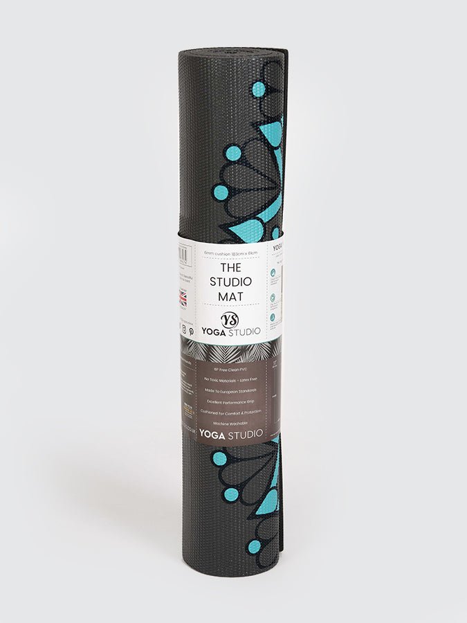Yoga Studio Designed Sticky Yoga Mat 6mm - mezetto Shopify Collective Yoga Studio Store