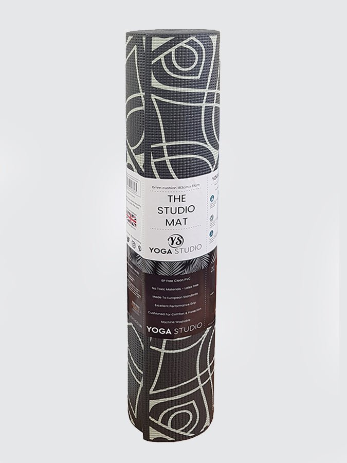 Yoga Studio Designed Sticky Yoga Mat 6mm - mezetto Shopify Collective Yoga Studio Store
