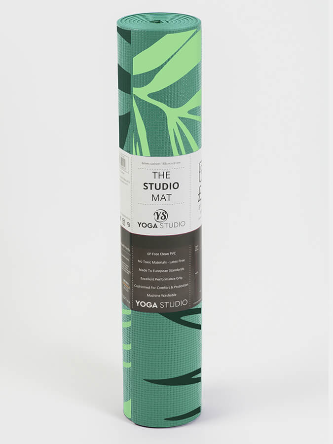 Yoga Studio Designed Sticky Yoga Mat 6mm - mezetto Shopify Collective Yoga Studio Store