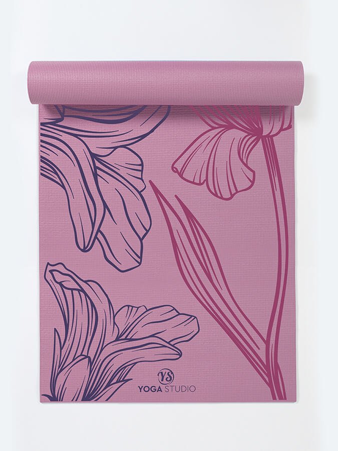 Yoga Studio Designed Sticky Yoga Mat 6mm - mezetto Shopify Collective Yoga Studio Store