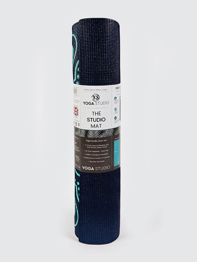 Yoga Studio Designed Sticky Yoga Mat 6mm - mezetto Shopify Collective Yoga Studio Store