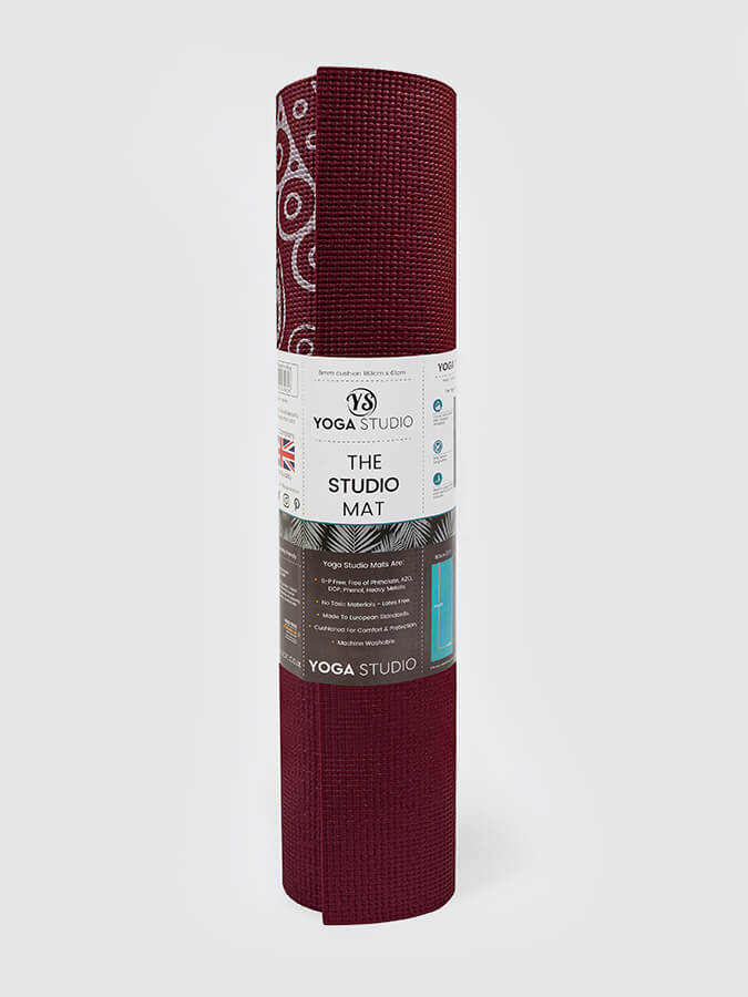 Yoga Studio Designed Sticky Yoga Mat 6mm - mezetto Shopify Collective Yoga Studio Store