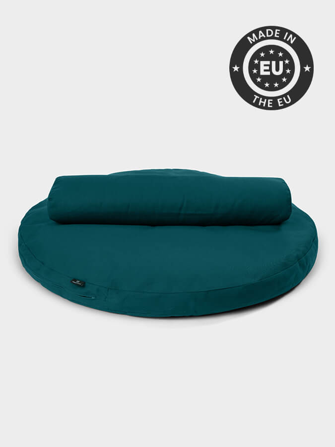 Yoga Studio EU Round Organic Zabuton Meditation Cushion Kit - Pranayama - mezetto Shopify Collective Yoga Studio Store