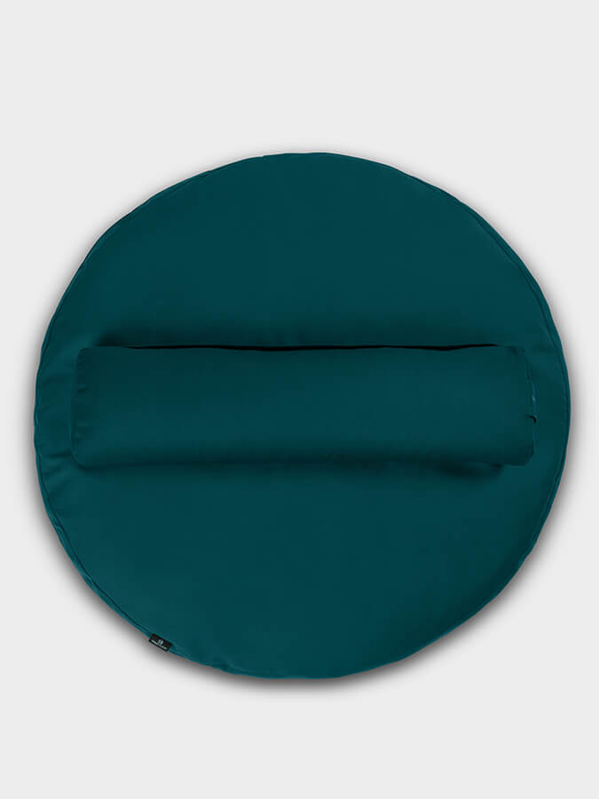 Yoga Studio EU Round Organic Zabuton Meditation Cushion Kit - Pranayama - mezetto Shopify Collective Yoga Studio Store