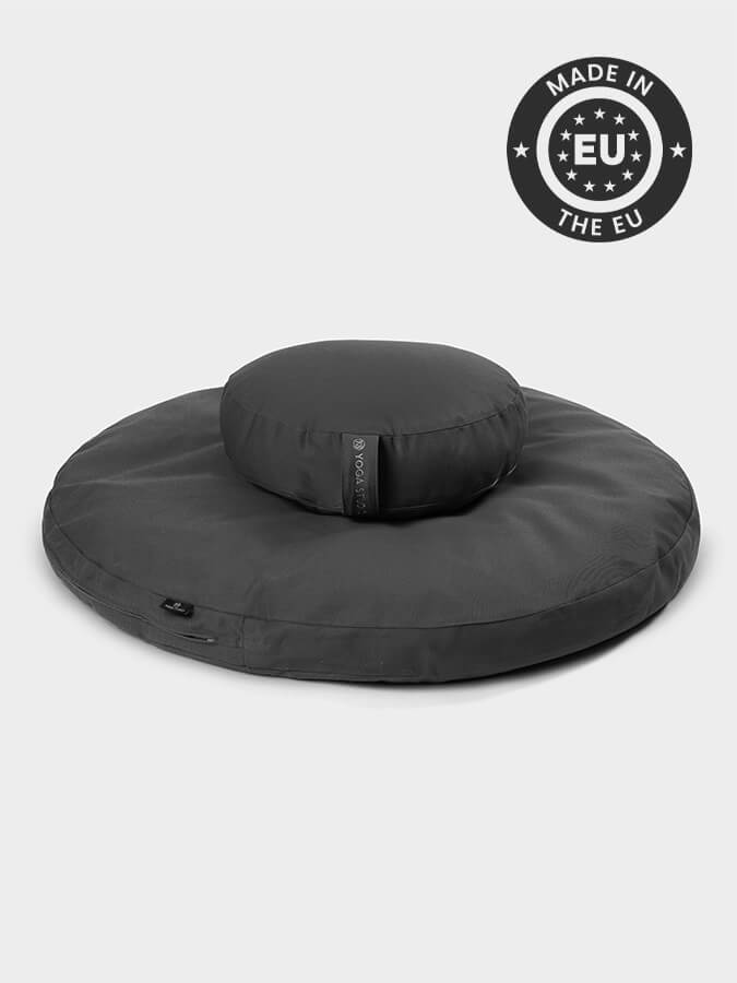 Yoga Studio EU Round Organic Zabuton Meditation Cushion Kit - Zafu - mezetto Shopify Collective Yoga Studio Store