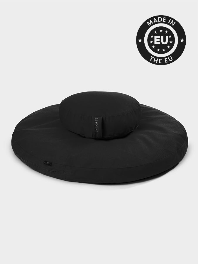 Yoga Studio EU Round Organic Zabuton Meditation Cushion Kit - Zafu - mezetto Shopify Collective Yoga Studio Store
